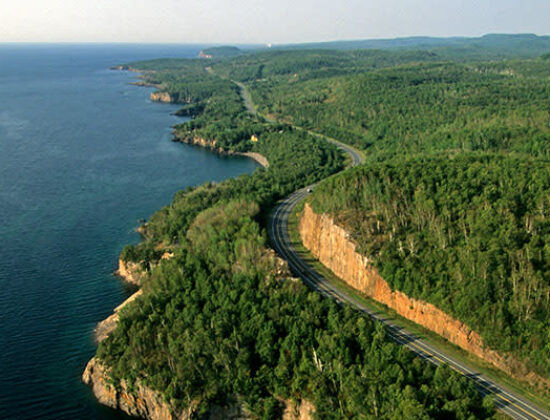 Hwy 61. North shore of Lake Superior