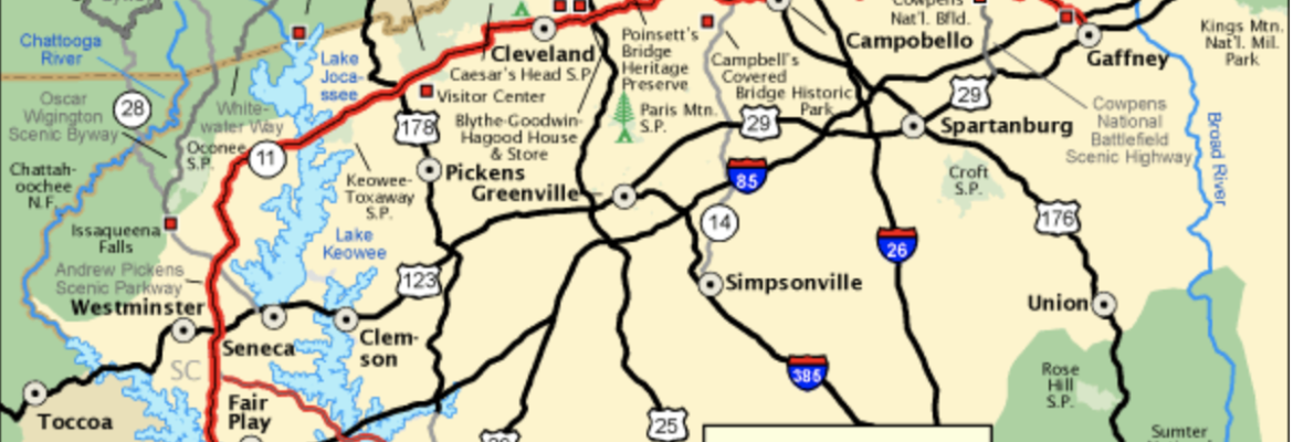Cherokee Foothills National Scenic Highway