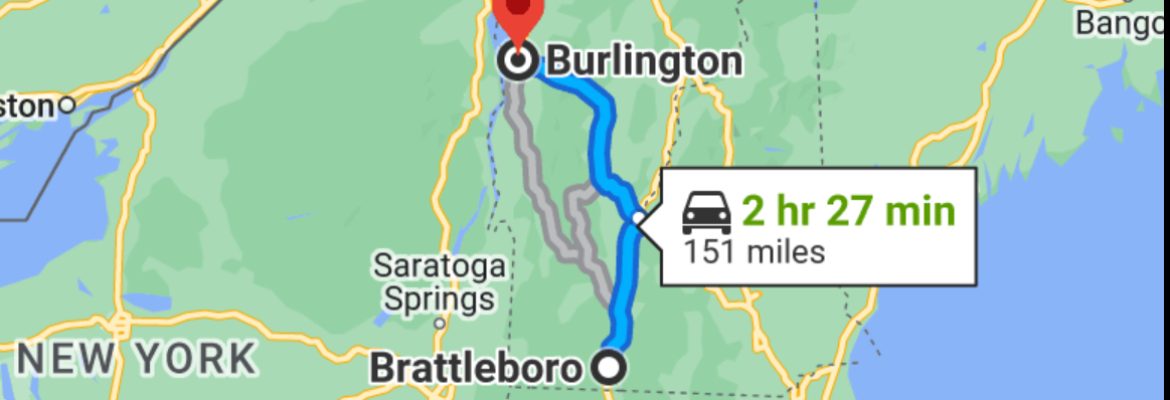 Brattleboro To Burlington